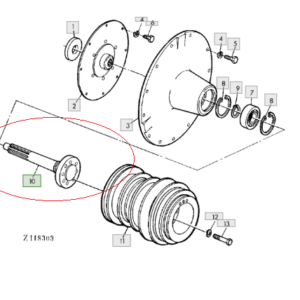 ESQUEMA EJE MOTOR 1157