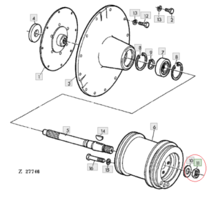 ESQUEMA TUERCA EJE MOTOR